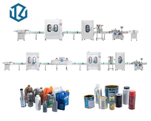 Daily chemical industry assembly line for daily chemical filling machine complete production line
