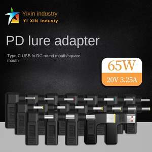 Adaptateur d'alimentation pour <span class=keywords><strong>ordinateur</strong></span> <span class=keywords><strong>portable</strong></span> Type C <span class=keywords><strong>prise</strong></span> femelle vers <span class=keywords><strong>Lenovo</strong></span> port carré DP 20V pour <span class=keywords><strong>Lenovo</strong></span> Asus Hp Dell Acer Notebook - Product Image 6