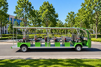 Autobús Turístico Eléctrico Renqi de 20 Plazas, 72V 150AH 7.5KW, Velocidad de 28 km/h, para Lugares Turísticos, Resorts, Parques y Campus