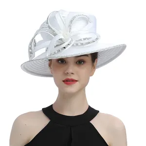 Moda tema parti kilise şapka parti Kentucky ator Kentucky Derby şapkalar ziyafet bez kadınlar için güneş şapkaları düğün