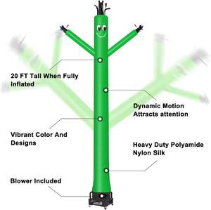 Yeni Yıl İndirim Promosyonu için Özel Yapım Açık Hava Sky Dancer Şişme Balon Reklam Dansçısı - Product Image 5