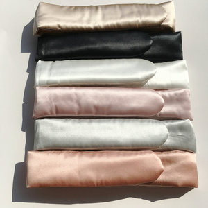 Fascia per Capelli in Seta di Lusso Personalizzata 16mm/19mm/22mm, Fascia Glamour in Seta Pura di Gelso, Fascia per Capelli da <span class=keywords><strong>Spa</strong></span> per Donna - Product Image 2