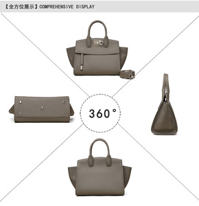 New High Quality Women Messenger Bags for Women Genuine Leather Handbags Crossbody Bags Ladies Shoulder Bags <b>Tote</b> Top-handle - Product Image 4