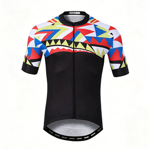 Stylish Printed Bike Riding Outfit with 3D Shock <b>Pad</b> & Anti-slip Details for Men and Women Engaged for Leisure Riding Trips - Product Image 1