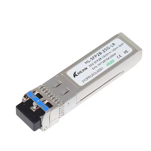 SFP28 25G LR 1310nm 10KM Transmission Single Mode Optical Transceiver with LC Connector Dual Fiber