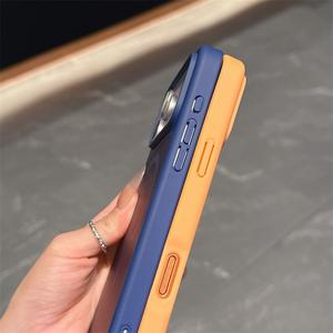 Custodia Opaca Traslucida di Lusso per iPhone 17 Air 17 Pro Max Cover Magnetica per <span class=keywords><strong>Cellulare</strong></span> per iPhone 17 16 15 14 13 12 per <span class=keywords><strong>Samsung</strong></span> - Product Image 3