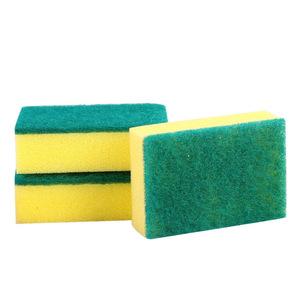 Éponge à vaisselle rectangulaire 9x6x3cm, tampon de nettoyage pour la cuisine, pour la vaisselle - Product Image 5
