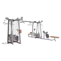 Machine commerciale de station du câble 8 de la jungle multi de gymnase professionnel de haute qualité pour l'entraînement de force de gymnase