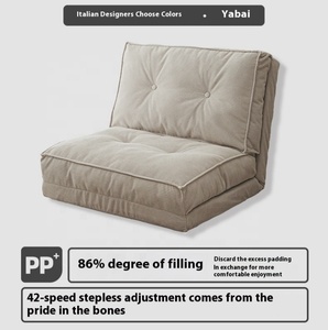 Sofá <span class=keywords><strong>Cama</strong></span> Moderno para Sala de Estar, <span class=keywords><strong>Acolchado</strong></span> de Espuma, Plegable, Tipo Puff, Reclinable, Disponible en Varios Colores y Tamaños - Product Image 5