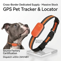 Collier de suivi GPS pour animaux de compagnie en plastique avec 4G et étanchéité IP67 pour la chasse et le camping en extérieur