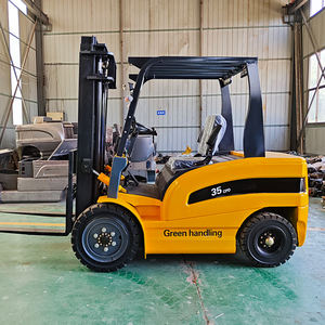 ठोस रबर टायर 1.5 टन 2 टन 3 टन संकीर्ण गलियारे निर्माण मशीनरी के लिए संतुलित फोर्कलिफ्ट - Product Image 5