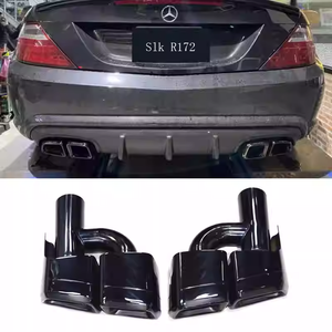 Kit de Modificación de Puntas de Escape para Mercedes Benz W218 CLS 320 Clase S 350 con Puntas Cuadradas Cuádruples para CLS <span class=keywords><strong>63</strong></span> AMG de Acero Inoxidable - Product Image 5
