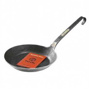 Turk Fry Pan <b>Cast</b> Iron 24 Cm With Handle For Stove Cooking - Product Image 2