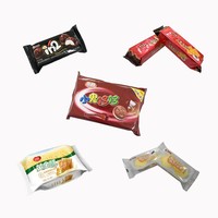 Système d'emballage sans plateau entièrement automatique haute productivité 400S pour biscuits sandwichs au maïs, machine en acier inoxydable 304 avec PLC