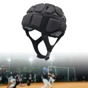 Adjustable Breathable Premium Rugby Helmet Sport Soft EVA Padded Rugby Headgear for Soccer Football