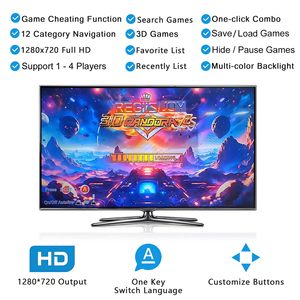 4K Retro Projector <b>TV</b> <b>Game</b> <b>Console</b> with 32000 Built-In Video <b>Games</b> Wired Connection Multi-Player Support FC/GB Compatibility - Product Image 3
