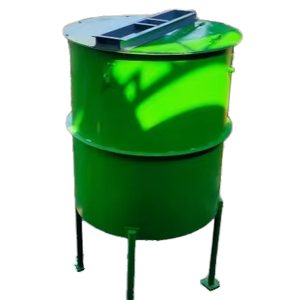 Vertical <b>Mixer</b> 50L Stainless Steel Powder Blending Equipment AC Motor 2kW High Safety Level Industrial Agitator Mixing Tank - Product Image 6
