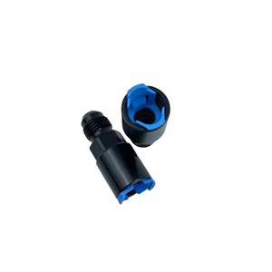 Connecteur rapide Haofa pour refroidisseur d'huile, adaptateur AN6 3/8, tuyau d'alimentation en carburant en alliage d'aluminium pour la mise à niveau et la rénovation - Product Image 1
