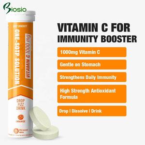 Oem אנרגיה תוספי מזון פלסטיק אלומיניום אריזה ויטמין C + אבץ + מגנזיום יעיל 1000 מ ג טבליות Vc - Product Image 3