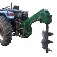 Chine perceuse de tracteur à tarière à gaz hydraulique avec composants de noyau d'engrenage