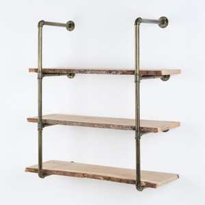 Pipe <strong>Shelf</strong> Rustic Floating Ladder Bookshelf <strong>Book</strong> <strong>Shelves</strong> Rustic Wall Mount Industrial Pipe <strong>Shelf</strong> Metal Steel Diy Vintage <strong>Black</strong> - Product Image 6