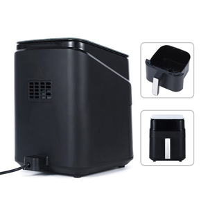 Freidora de Aire Digital Inteligente Multifuncional para el Hogar con Ajuste de Temperatura Táctil, 4L, de Vidrio, Sin Aceite - Product Image 6