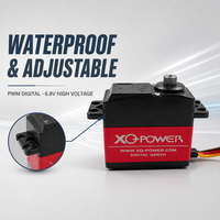 Servomotor de 40KG de Alto Torque, Servo Digital XQ POWER XQ-S3240M con Engranaje de Titanio, Resistente al Agua, para Brazo Robótico, Coche RC, Venta al Por Mayor OEM 6.8V
