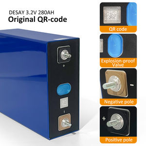 خلايا بطارية ليثيوم فوسفات الحديد الصلبة 3.2 فولت 280 أمبير في الساعة مع أطراف M6 منشورية لتخزين الطاقة الشمسية، 8000 دورة، متوفرة في المخزون - Product Image 2