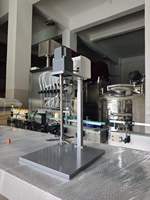 Mélangeur de colle chimique alimentaire de petite taille, machine de dispersion motorisée pour lait, encre et peinture, machine de agitation pour la production en petites séries
