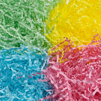 Papier froissé recyclable pour emballages cadeaux de Noël et de mariage