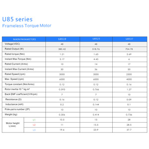 Original Factory High-precision Frameless Direct Drive Torque Motor Dd Servo Motor With Hall <b>Sensor</b> <b>for</b> Robot Arm Joint - Product Image 5