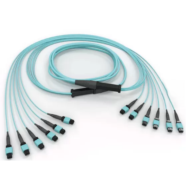 200G QSFP-DD to 2 X 100G QSFP28 Branch Active Optical Cable AOC 1/2 850nm 100m Multimode Data Center Short-range Interconnection