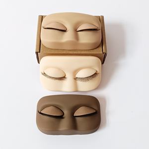 Moule <span class=keywords><strong>de</strong></span> tête <span class=keywords><strong>de</strong></span> pratique <span class=keywords><strong>de</strong></span> ceinture en Silicone <span class=keywords><strong>d</strong></span>étachable pour greffage <span class=keywords><strong>de</strong></span> <span class=keywords><strong>cils</strong></span> utilisation <span class=keywords><strong>de</strong></span> maquillage <span class=keywords><strong>de</strong></span> forme carrée <span class=keywords><strong>cils</strong></span> <span class=keywords><strong>de</strong></span> tête <span class=keywords><strong>d</strong></span>'oeil remplaçables - Product Image 3