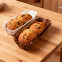 Papier de cuisson pour friteuse à air, plateau en papier pour gâteaux et pains, papier d'aluminium jetable imperméable
