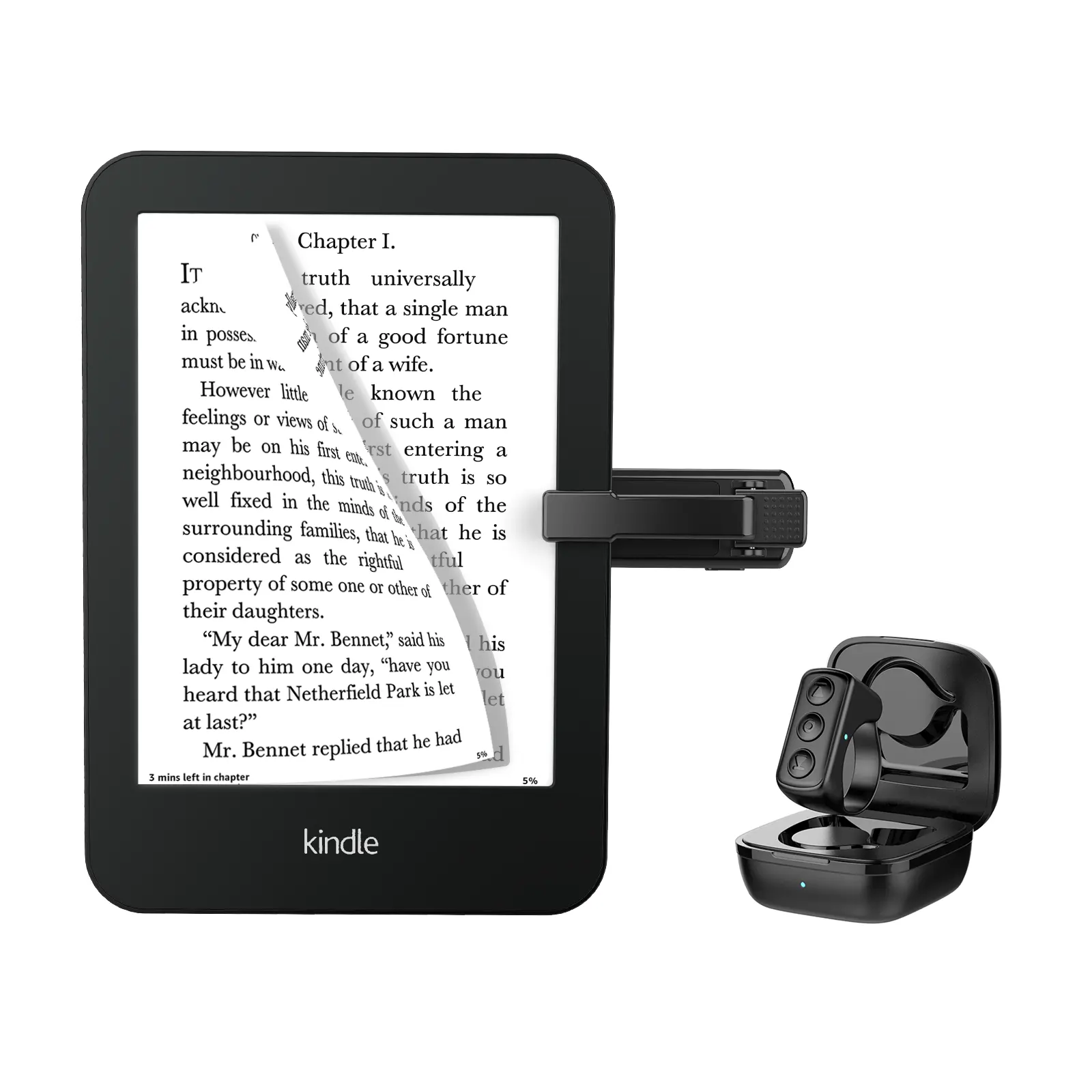 Penjualan terlaris Aliexpress buku Kindle ponsel membaca X cincin Kindle halaman cerdas Turner Aksesori membaca terbaik baru