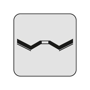 Disco tipo ventilador 3M Cubitron™II 967A DM 125 mm granulación 40 + Acero inoxidable cónico grano cerámico CO - Product Image 3