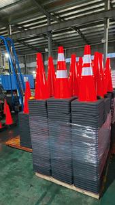 Controllo della folla del traffico in PVC barricata stradale di sicurezza di parcheggio cono di sicurezza barriere a nastro retrattile - Product Image 6