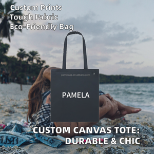 Bolsa de Compras de Lona de Alta Calidad con Diseño de Letras Personalizadas, Duradera y Reutilizable para Bodas, Cumpleaños y Otras Ocasiones - Product Image 3
