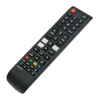 Télécommande TV sans fil BN59-01315A pour téléviseurs intelligents Samsung avec boutons Mute, Liste des chaînes, Guide, Retour, Sortie, Lecture/Pause