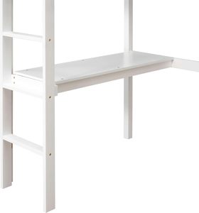 <span class=keywords><strong>Lit</strong></span> mezzanine jumeau design moderne <span class=keywords><strong>Lit</strong></span> mezzanine en bois de pin pour enfants de taille <span class=keywords><strong>junior</strong></span> <span class=keywords><strong>Lit</strong></span> mezzanine en bois <span class=keywords><strong>blanc</strong></span> peu encombrant - Product Image 4