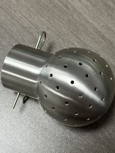 Sfera di Pulizia a Spruzzo con R-Clip in Acciaio Inox 304 e 316L per Uso Quotidiano - Product Image 3