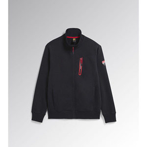Sweat-shirt Diadora Fz Ducati Noir Coupe Classique Respirant Coton Polyester Vêtement de Sécurité XL - Product Image 1