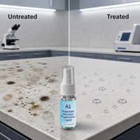 Formule Modifiée Invisible A1 de Qualité Industrielle pour Céramique Nano-Microcristalline Liquide Anti-Taches et Imperméabilisante