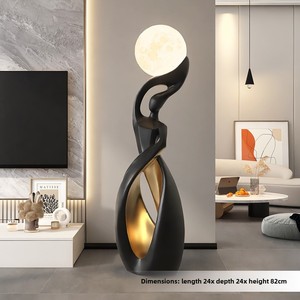 Lampada di lusso di lusso di lusso di grandi dimensioni moderna astratta per <span class=keywords><strong>soggiorno</strong></span> lampada decorativa per la casa <span class=keywords><strong>regalo</strong></span> di inaugurazione della casa - Product Image 5