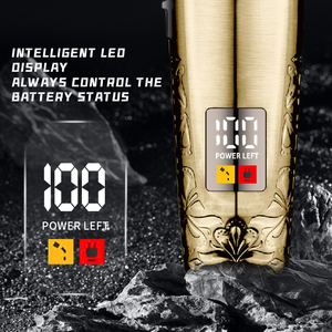 KEMEI Km-2236, Máquina de Cortar Pelo Eléctrica Profesional con Batería de 2000 mAh, 7800 RPM, Recargable, <span class=keywords><strong>para</strong></span> Barbería - Product Image 3