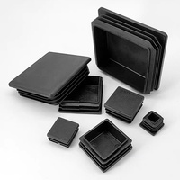 Pièces en plastique personnalisées de haute qualité Conception de service de moulage par injection Bouchons d'extrémité de tuyau 20mm 25mm 30mm 50mm avec capuchon en plastique