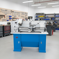 SUMORE Nouveau Tour à métaux manuel horizontal de table 220V 290mm SP2129-I