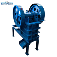 Concasseur à mâchoires portable (PE 150x250) le plus vendu en usine avec moteur AC, idéal pour les déchets de construction et les usines de briques