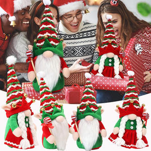 LED <strong>Light</strong> Eco-Friendly Cloth Christmas <strong>Elf</strong> Doll Gnome Smart ZX-01 Home Party Decorations Children's New Year Festival Gifts - Product Image 4