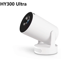 Projecteur extérieur HY300 Ultra Full HD à courte focale avec WIFI 6, haut-parleur intégré, mini projecteur portable